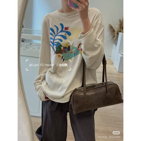 MARGESHERWOODBoston EW 棕色软皮包