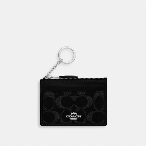 Coach Mini Skinny ID卡包 牛仔