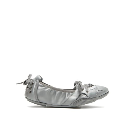 缎面芭蕾平底鞋