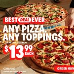 Domino s Pizza 年度披萨狂欢 比5折更划算