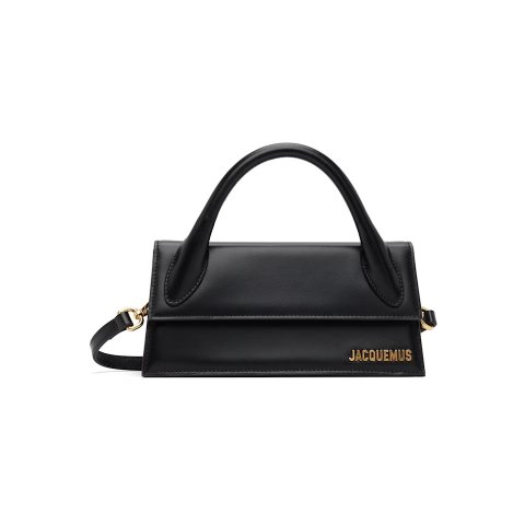 JacquemusChiquito 长款手袋 黑色