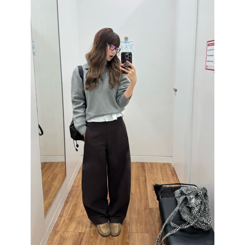 杰西桶裤 男女款