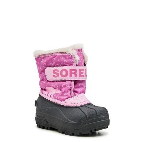 SOREL Snow Commander 女童防水靴