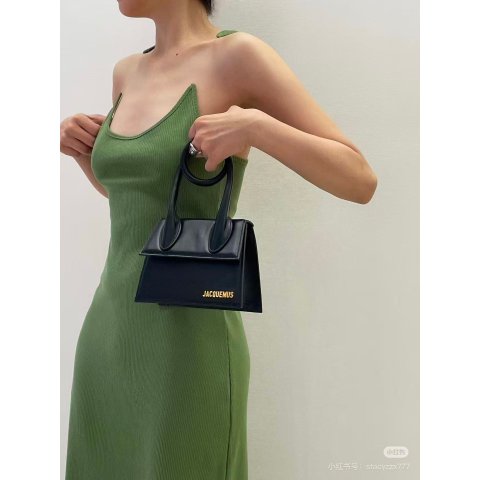 JacquemusChiquito 手袋 黑色