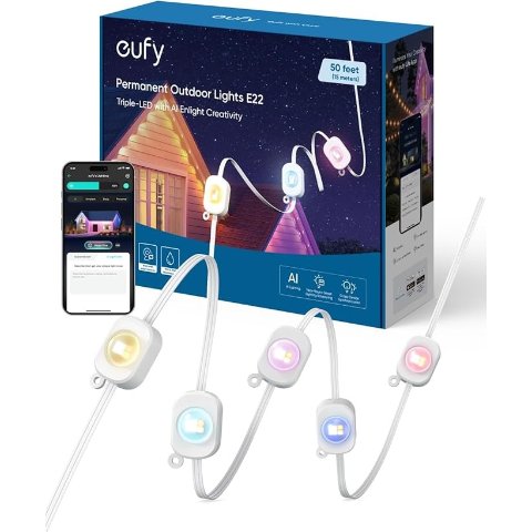 eufy E22 户外灯 50尺 白色