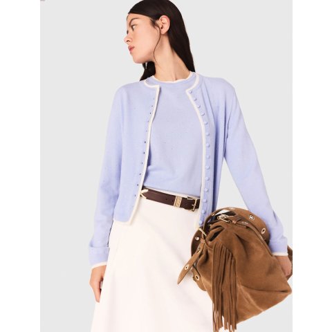 Knit 装饰针织开衫