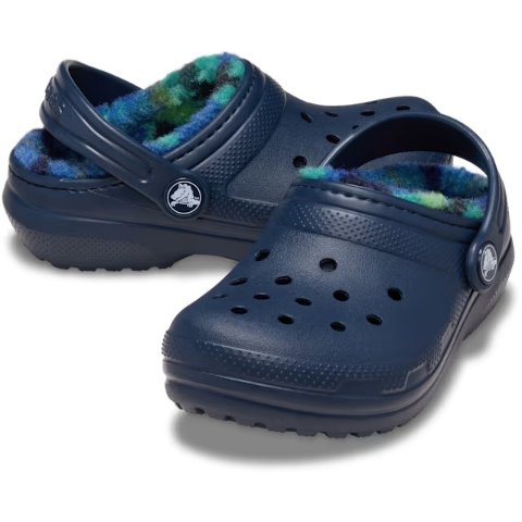 Crocs 儿童经典格纹凉拖