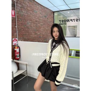 Off-White 心形针织开衫