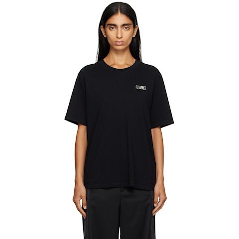 Black 棉质T恤 Jersey款