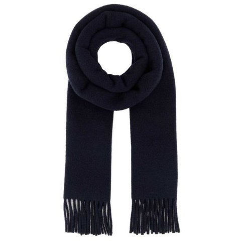 GanniLogo Patch 流苏围巾