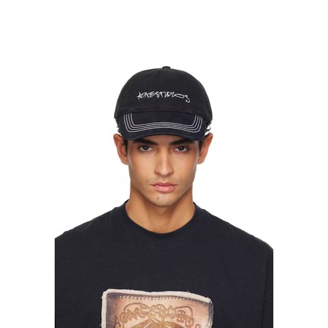 Black Twill 标志棒球帽