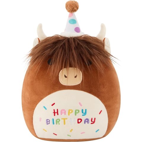 SQEQE Highland 牛毛绒玩偶 10英寸