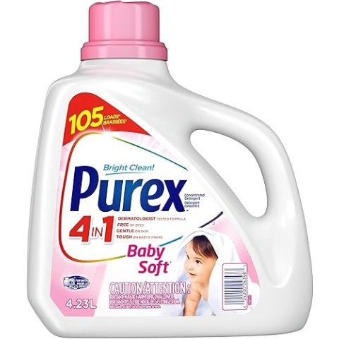 Purex 婴儿柔和洗衣液 4.23L