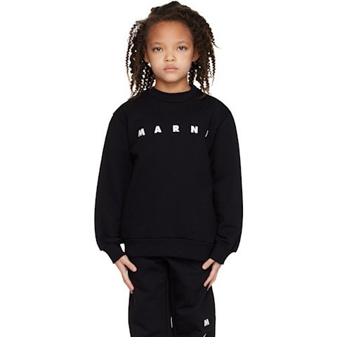 Kids 黑色棉卫衣