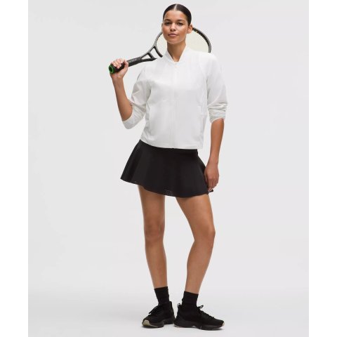 Ventilated 高腰网球裙