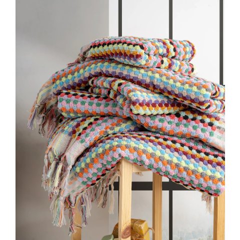 Handmade 有机棉浴巾 36x70英寸