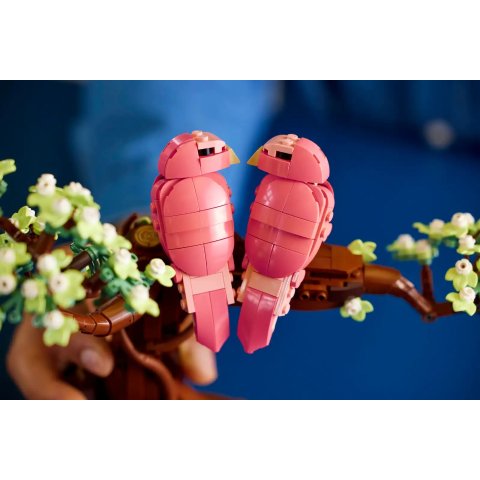 Lego情人鸟！Love Birds 陶瓷雕塑 1对