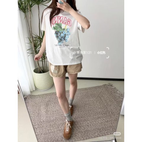 Off-White 葡萄棉T恤