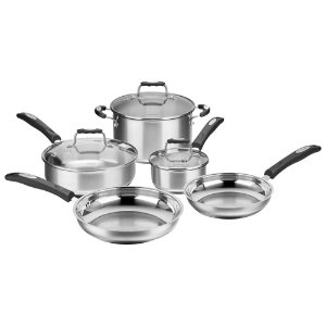 Cuisinart 8 件套不锈钢厨具套装