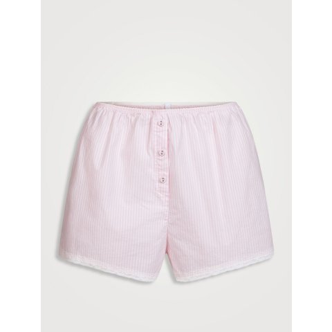 Cotton Poplin 睡眠短裤