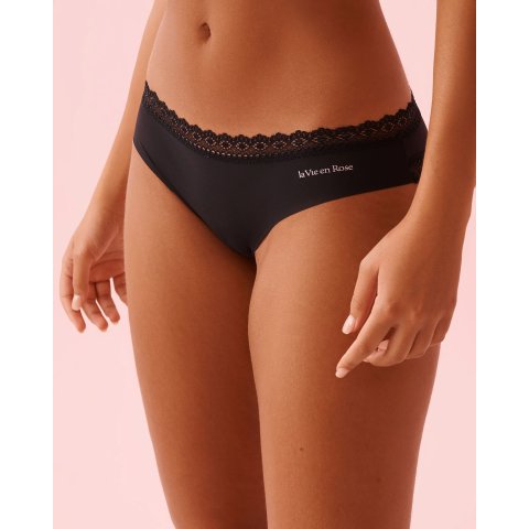 Microfiber 蕾丝边三角裤