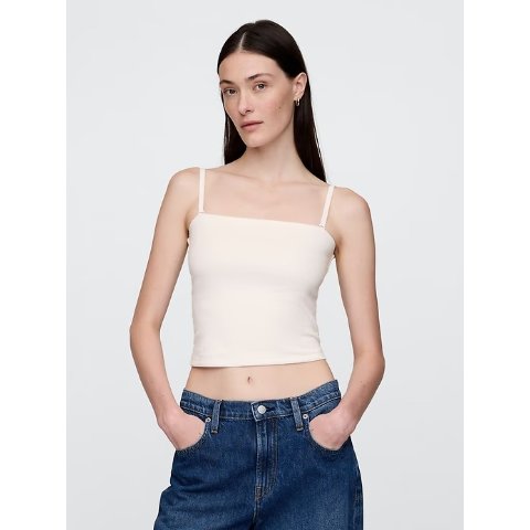 CloseKnit 裹胸吊带短款