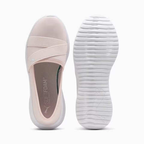 Puma浅粉芭蕾懒人鞋 超好走Adelina 2 女士懒人鞋