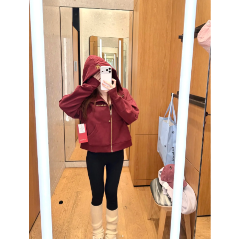 Lunar Scuba拉链连帽衫 宽松款