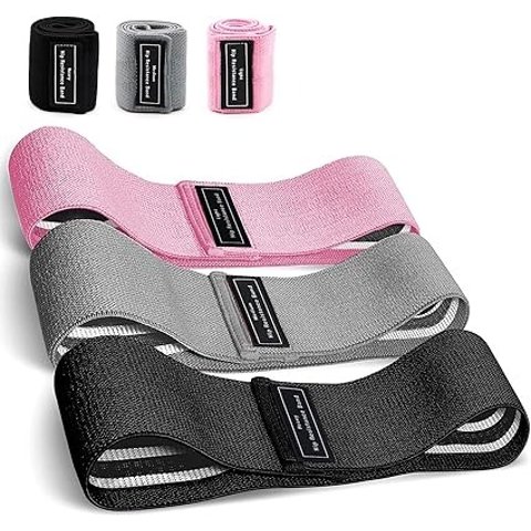 Resistance Bands 便携弹力圈 黑灰粉