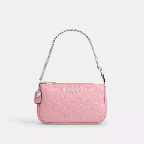 CoachNolita 19 心形挂饰真皮包