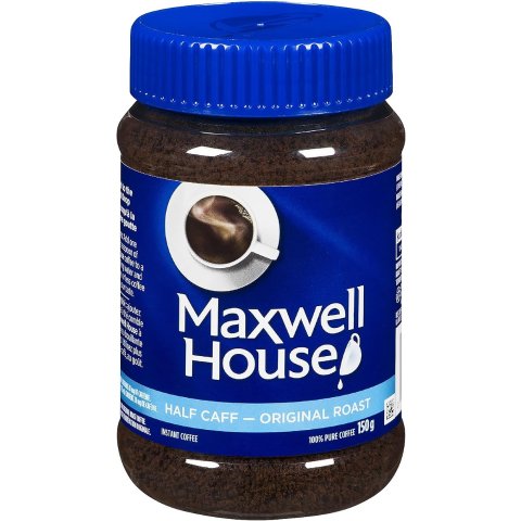 Maxwell House 无咖啡因速溶咖啡 150g