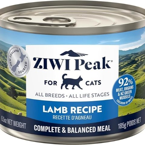 ZIWI Peak 天然主食罐（羊肉） 185g×12罐