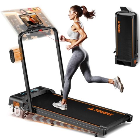 Fousae 4合1跑步机 支持12个HIIT项目