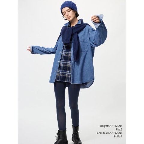 HEATTECH 女士美腿袜