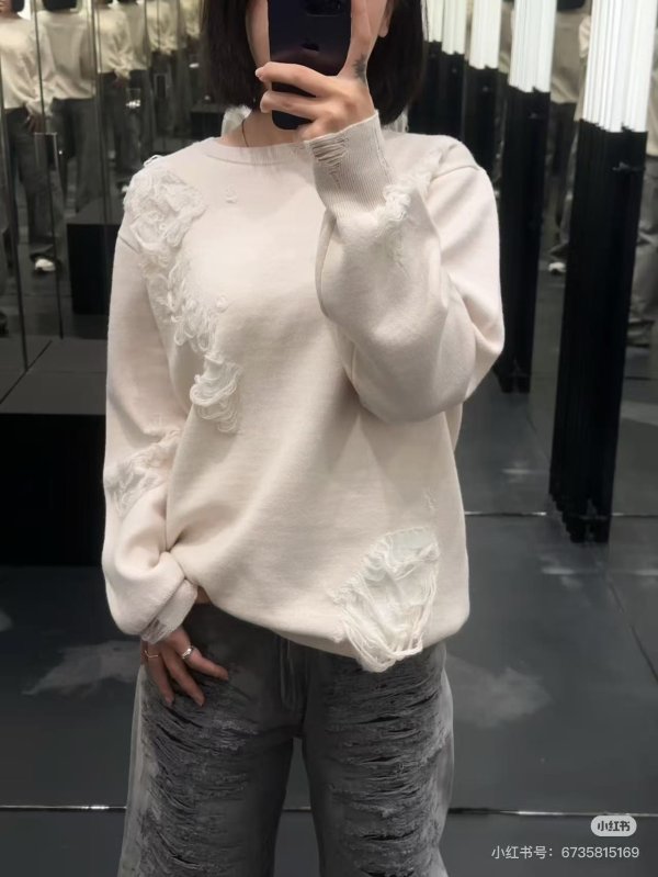 Off-White 双面针织衫