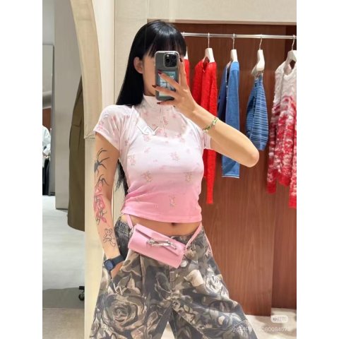 Cycling 粉色骑行T恤