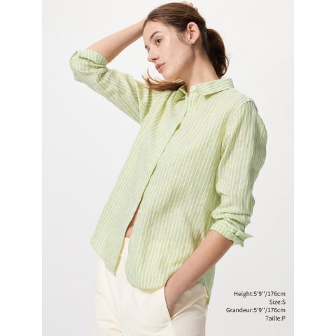 Premium Linen 短袖衬衫