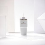 Stanley 20oz 吸管保温杯 清冷磨砂感 通勤随手喝