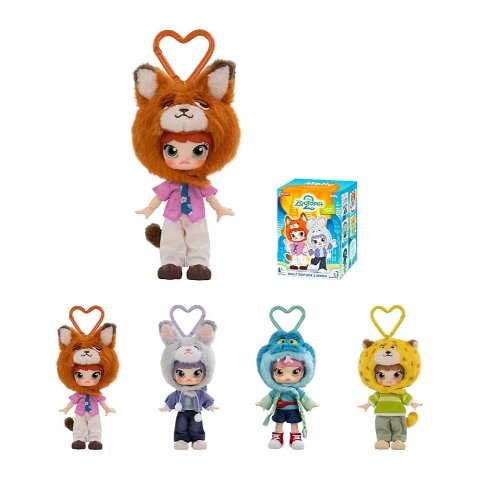 Molly Zootopia 盲盒公仔 单盒