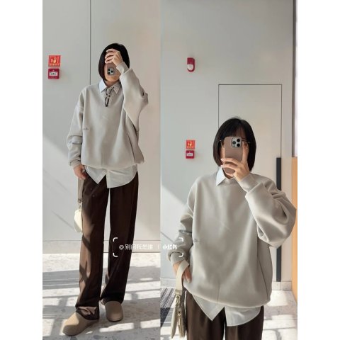 Daydrift 高腰阔腿裤 常规款