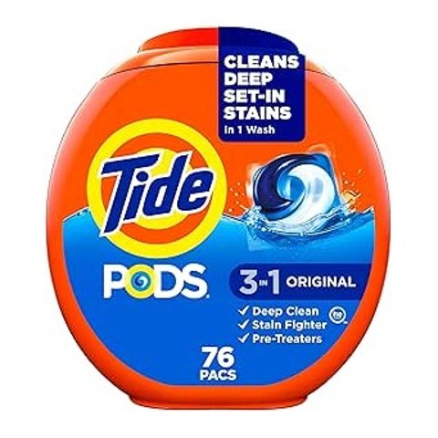 PODs 3合1洗衣凝珠 76粒