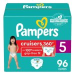 Pampers Cruisers360° 多尺寸拉拉裤🍼舒适贴合防漏设计