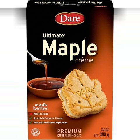 Dare 枫糖夹心饼干 加拿大经典风味 300g