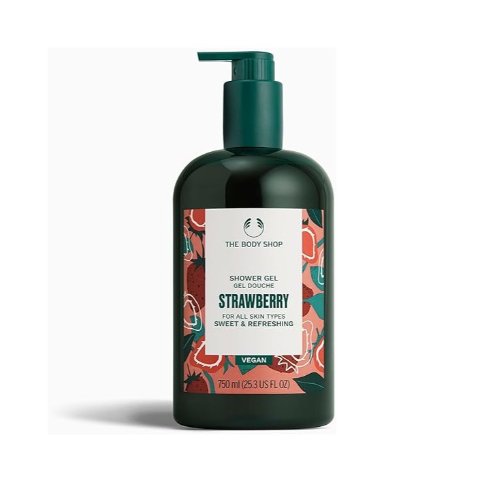The Body Shop 草莓沐浴露 750ml