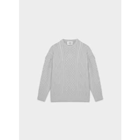 Heritage Knit 羊毛圆领毛衣