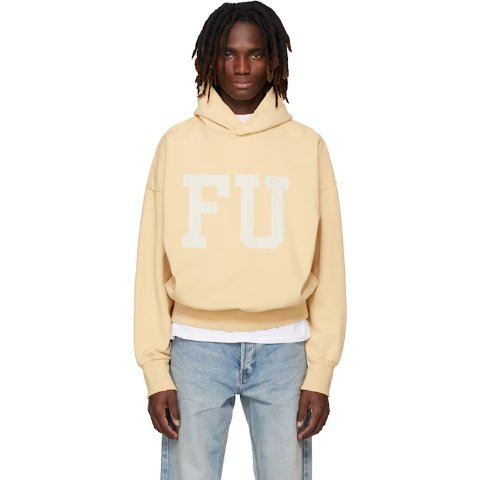 Educate 连帽卫衣 黄色