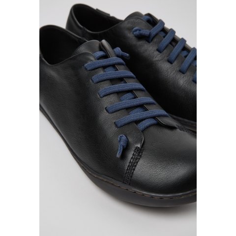 Peu 男士黑色皮鞋