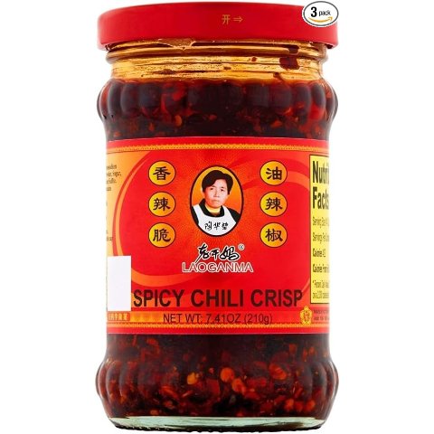 老干妈香辣脆辣椒酱 210克 3瓶