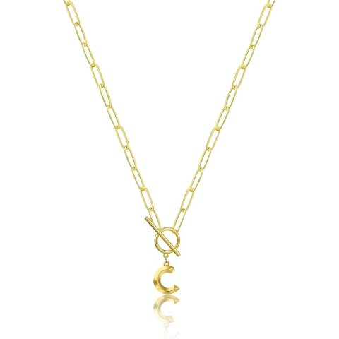 Dainty 14K金字母项链 女士