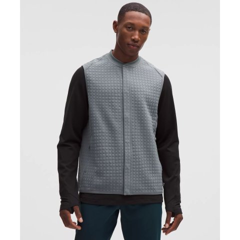 3D Waffle-Knit 提花背心